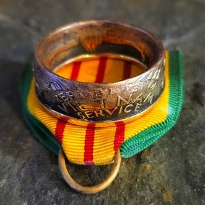 Custom Vietnam Medal Ring